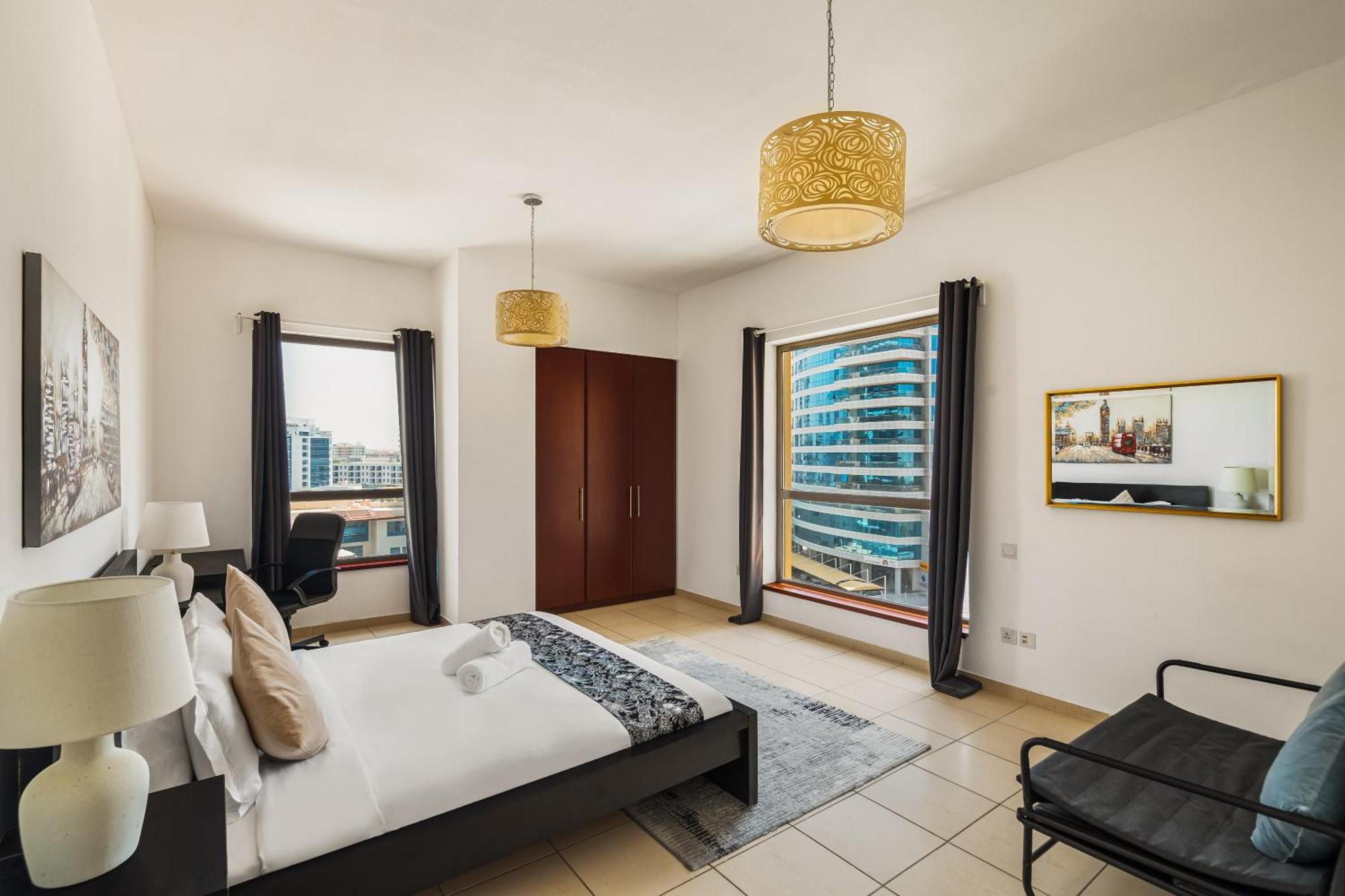 Beautiful 2Br & 4Br Apartments On Jbr Beach, Walking Distance To Bluewaters Island - By Sunkissed Holiday Homes Dubaj Kültér fotó